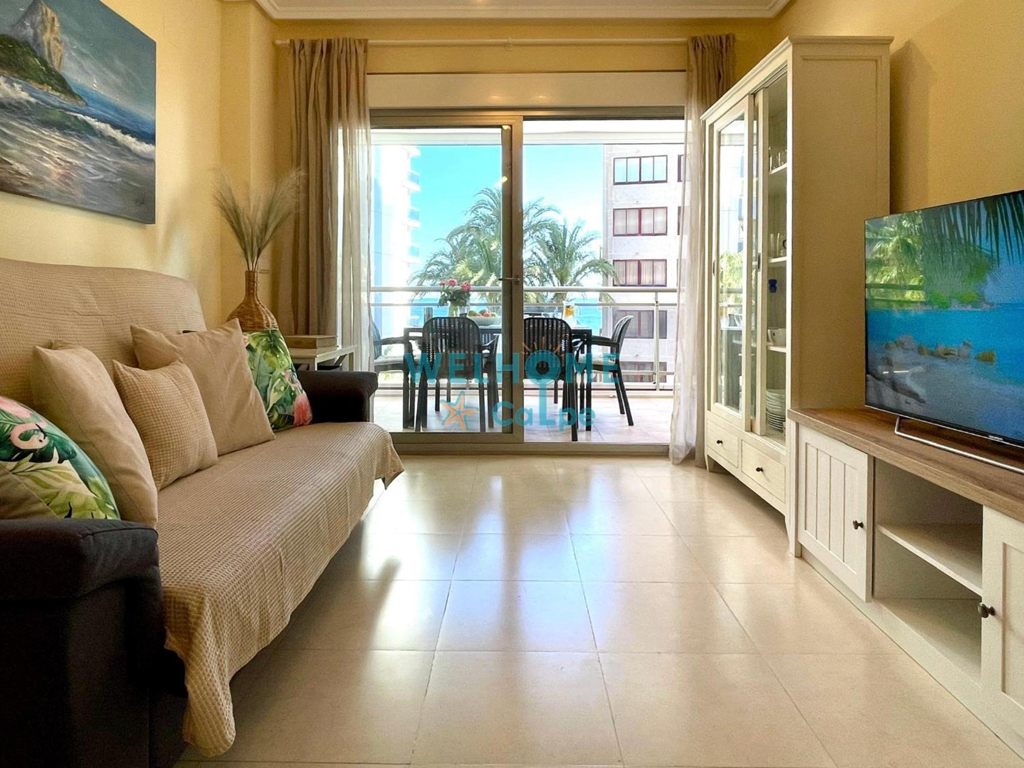 Orquidea Comodo Apartamento: Vista Al Mar, Piscina, Parking Κάλπε Εξωτερικό φωτογραφία